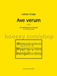 Ave verum (Voice & Organ)