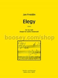 Elegy (6 cellos score & parts)