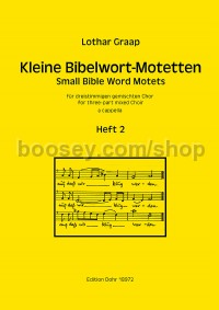 Small Bible Word Motets Volume 2 (unaccompanied SAM choir)