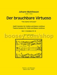 The Useful Virtuoso, Volume 3 (violin and basso continuo)