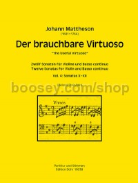 The Useful Virtuoso, Volume 4 (violin and basso continuo)