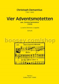 Four Advent Motets (SSATTB Choir)