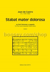 Stabat mater dolorosa (unaccompanied SATTB choir)