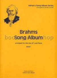 Brahms Song Album I - alto saxophone and piano