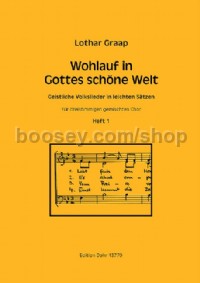 Wohlauf in Gottes schöne Welt Book 1 (Choral Score)