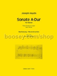Piano Sonata A major Hob.XVI:2b