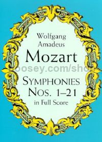 Symphonies Nos.1-21 Full Score (Dover)
