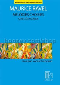 Mélodies Choisies - Selected Songs (Medium Voice)