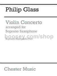 Violin Concerto - Arranged for Soprano Saxophone