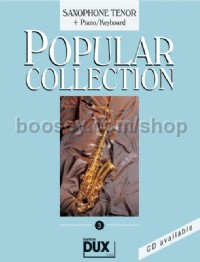 Popular Collection 03 (Tenor Saxophone and Piano)
