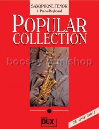 Popular Collection 07 (Tenor Saxophone and Piano)
