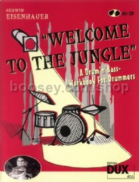 Welcome To The Jungle (Drum Set) (Book & CD)
