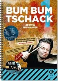Bum Bum Tschack 1 (Drum Set) (Book & 2 CDs)