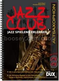 Jazz Club Altsaxophon (Alto Saxophone) (Book & 2 CDs)
