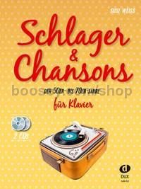 Schlager & Chansons der 50er- bis 70er- Jahre (Piano) (Book & 2 CDs)
