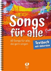 Songs für alle ? Textbuch mit Akkorden
