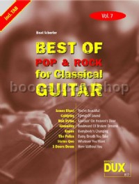 Best Of Pop & Rock 07 for Classical guitar (Guitar)
