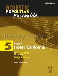 Eagles: Hotel California (4 Guitars) (Score & Parts)