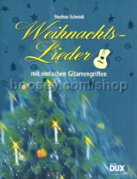 Weihnachtslieder mit einfachen Gitarrengriffen (Guitar) (Book & CD)