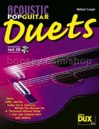 Acoustic Pop Guitar Duets (Guitar) (Book & CD)