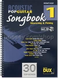 Acoustic Pop Guitar Songbook 1 (Guitar) (Book & CD)
