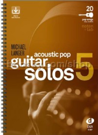 Acoustic Pop Guitar Solos 5 (Book & Online Audio)