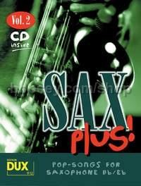 Sax Plus! Vol. 2 (Alto- or Tenor Saxophone) (Book & CD)