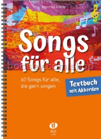 Songs für alle –  Textbuch mit Akkorden
