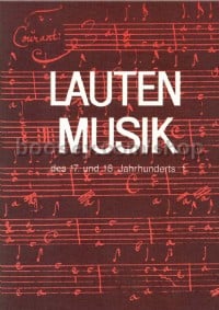 Lute Music from 17th and 18th Century, Vol. 1 - lute