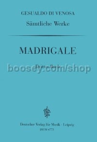 GA III: Madrigale, 3. Buch - mixed choir
