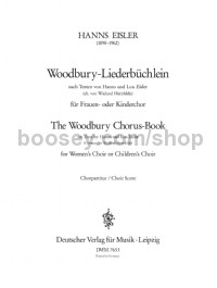 Woodburry-Liederbüchlein - women's choir