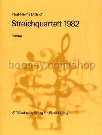 String Quartet II (1982) (score)