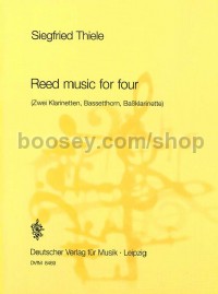 Reed music for four - 4 clarinets
