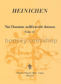 Nisi dominus - soprano (tenor), oboe, basso continuo