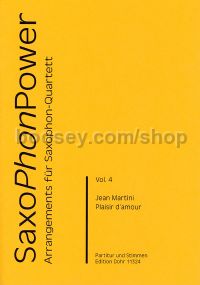 Saxophonpower Vol 4 - Martini: Plaisir D'amour (sax quartet)