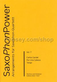 Saxophonpower Vol 7 - Gardel: Tango (sax quartet)