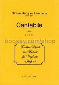Cantabile (Wedding Music for Organ)