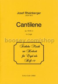 Cantilene from Sonata No.11 Op.148 (Wedding Music for Organ)