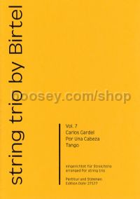 Por Una Cabeza (Violin, Viola & Cello)