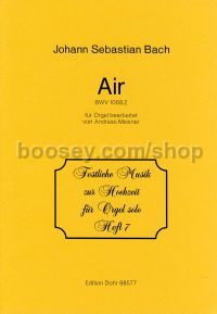 Air from Suite BWV 1068 (Wedding Music for Organ)