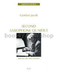 Second Saxophone Quartet for 4 saxophones (set of parts)