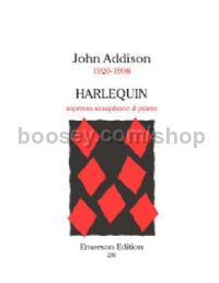 Harlequin for soprano saxophone & piano