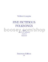 Five Fictitious Folksongs for flute, oboe, clarinet, bassoon