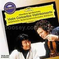 Berg & Stravinsky: Violin Concertos (Perlman) (Deutsche Grammophon Audio CD)