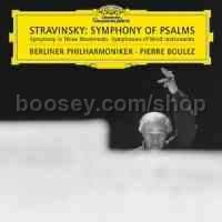 Symphony of Psalms; Symphonies of Wind Instruments; Symphony in 3 Movements (Boulez) (Deutsche Gramm