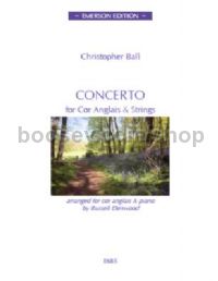 Cor Anglais Concerto for cor anglais & piano