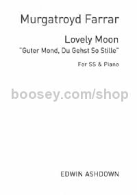 Lovely Moon (Guter Mond, Du Gehst So Stille) (High Voice & Piano)