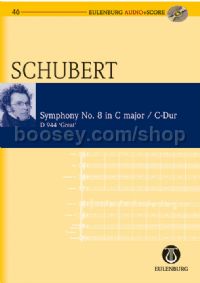 Symphony No.8 in C Major, D944 (Orchestra) (Study Score & CD)
