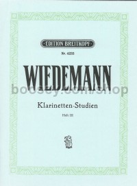 Klarinetten-Studien, Band III - clarinet