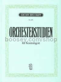 Orchestral Studies from Opera and Concerto  - contrabassoon